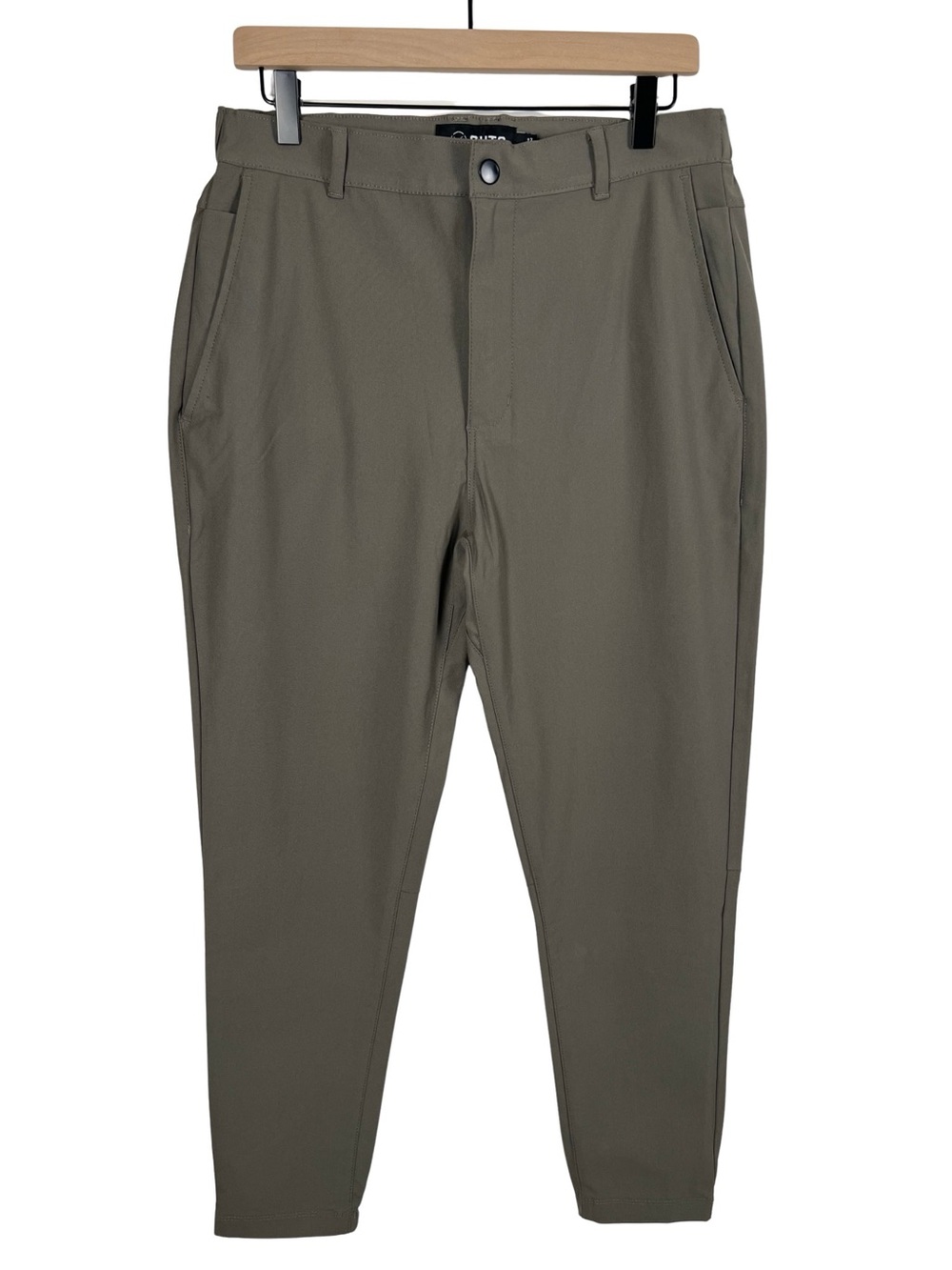 CUTS Clothing AO Jogger Pants Mens Large Olive Gray Stretch Performance